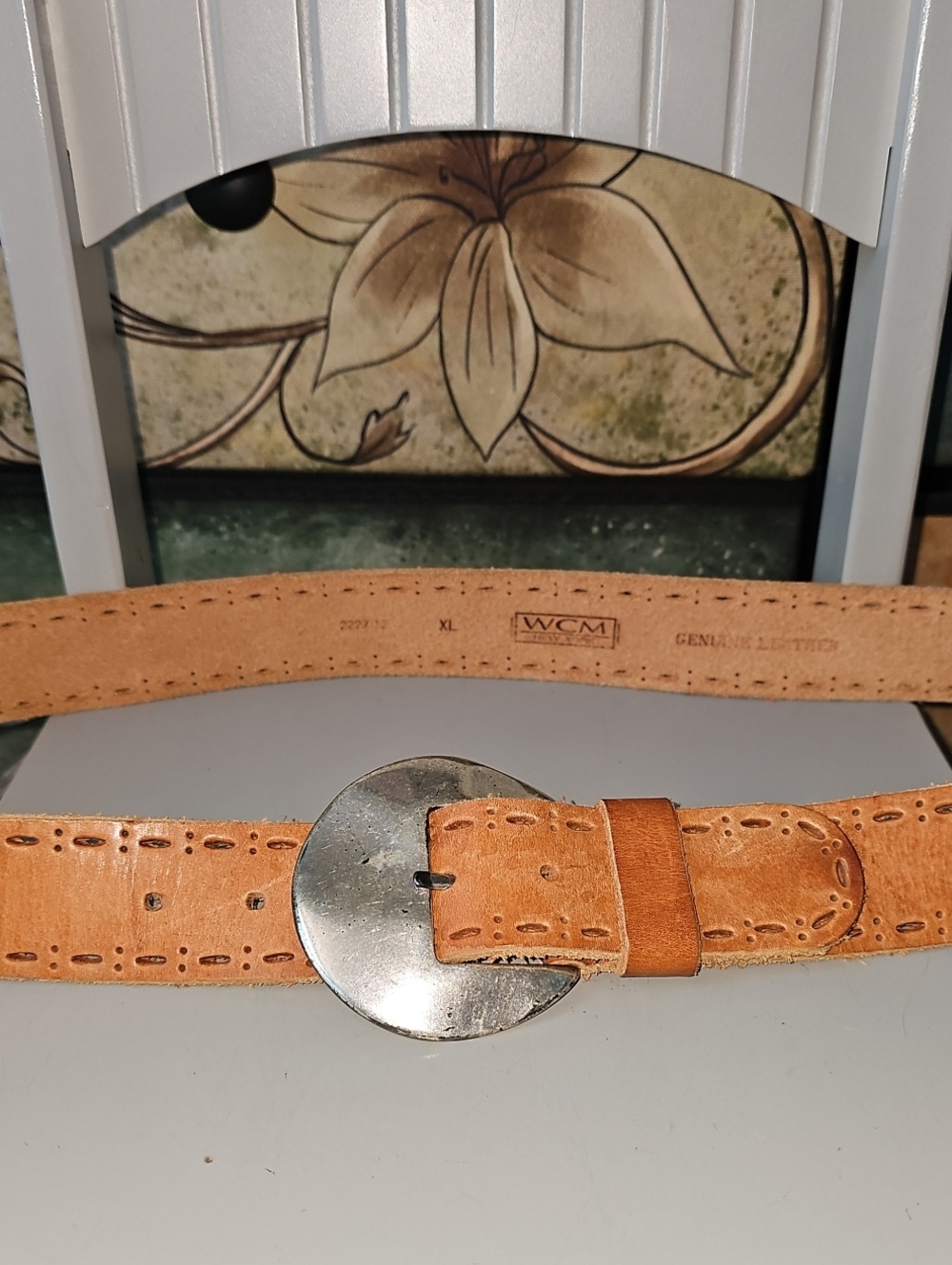 WCM New York Leather Belt